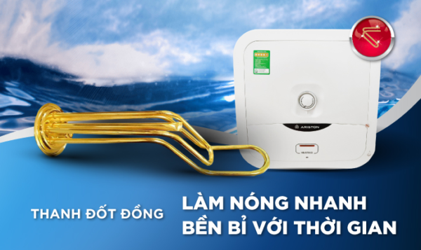 Bình nước nóng gián tiếp Ariston ANDRIS2 R 15/30 lít - ( Bình Vuông ) - Hình ảnh 4